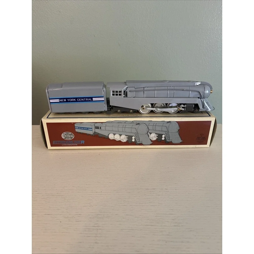 Vintage Restoration Hardware Tin Toys NY Central System Streamliner Locomotive